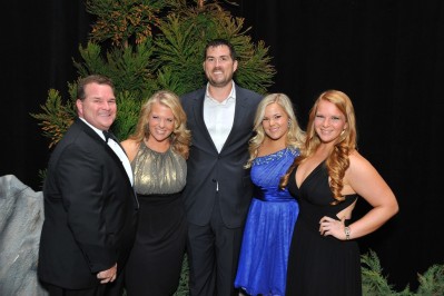 Jeffrey & Susan Wages, Keynote Speaker Marcus Luttrell, Kirsten & Lauren Wages